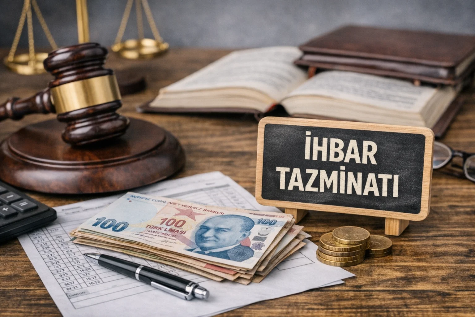 İhbar tazminatı süre ve tutar tablosu